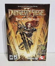 Dungeon Siege II: Broken World Expansion PC 2006 Small Box - BRAND NEW & SEALED