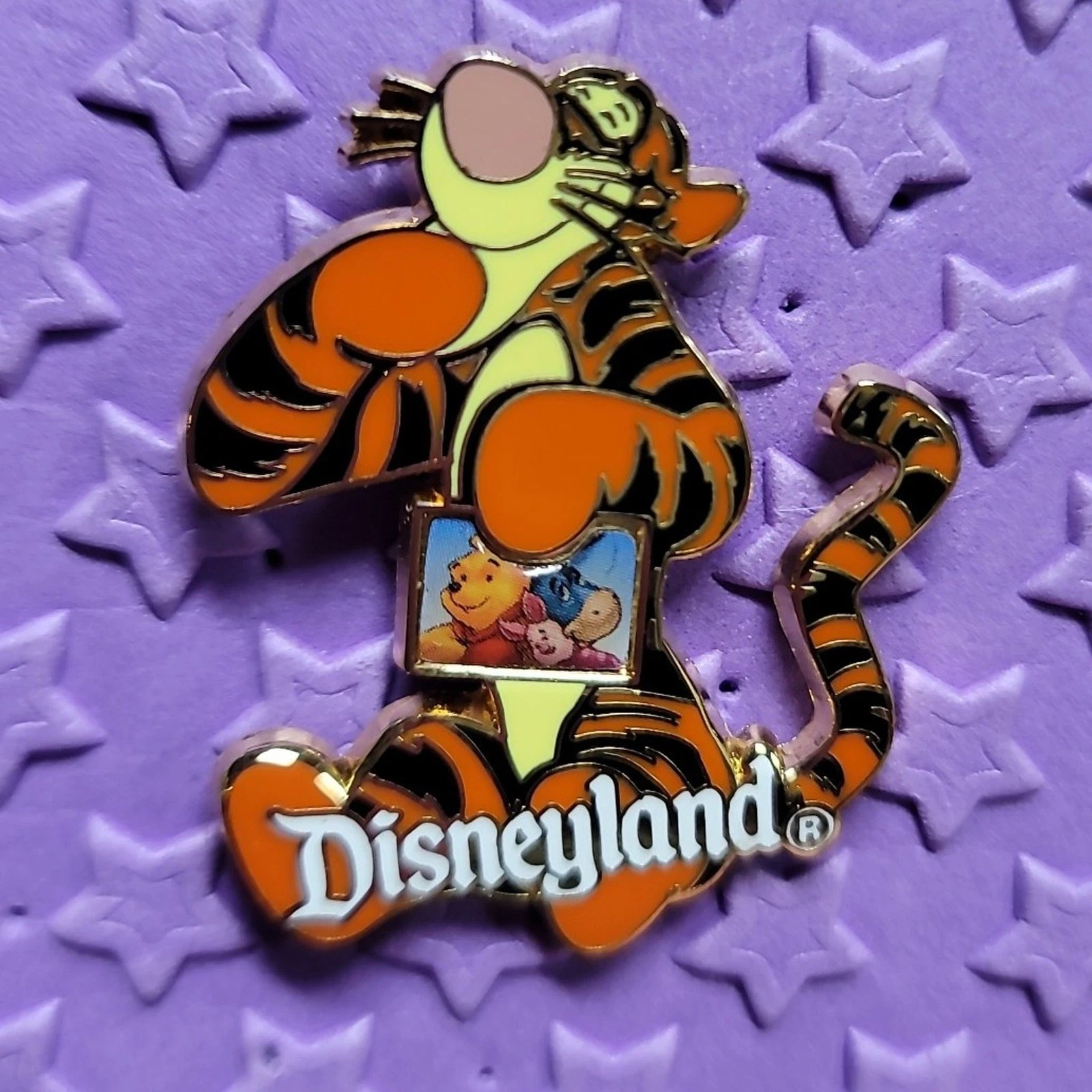 Disneyland, Winnie the Pooh, Tigger portrait pin