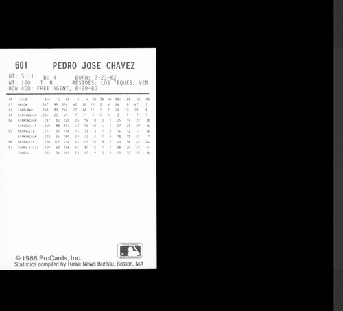 1988 ProCards Toledo Mud Hens - You Pick 1 - Minor League AAA Detroit Tigers - Picture 35 of 49