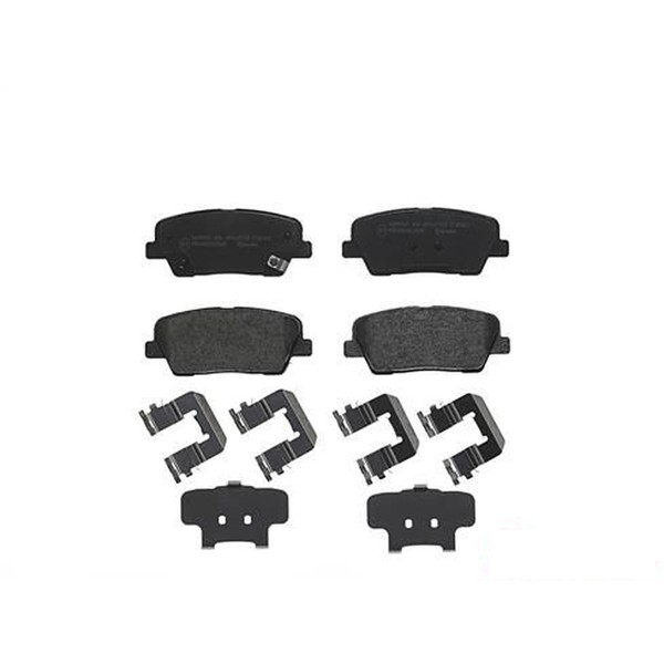 Bremsbelagsatz Scheibenbremse 16 Mm Brembo FüR U.A. Hyundai Santa-image