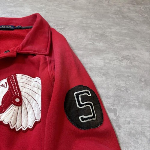 Polo Ralph Lauren Indian Stadium Jacket Patch Size 2XL used 2508SM - Picture 7 of 9