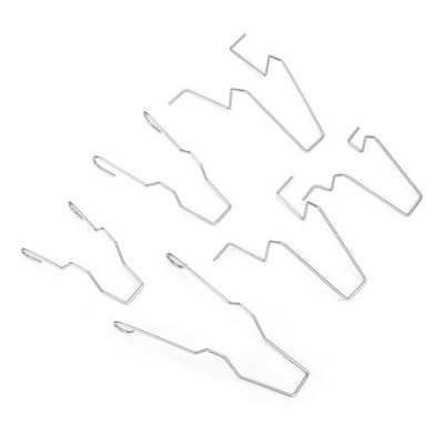 5ZHSFULLKIT Steel Headlamp Bulb Retaining Spring Clip for H1/H3/H4/H7, 6 Piec...