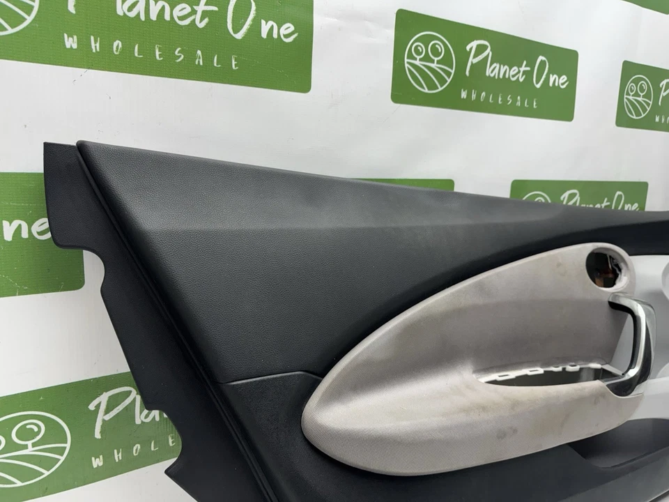 Honda CR-Z 2011 panel interior de la puerta del conductor delantero izquierdo negro gris OEM Foto 3 de 4