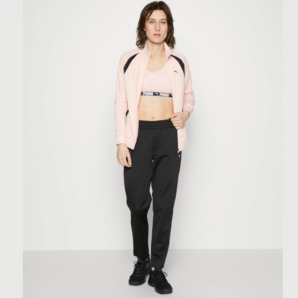 Puma Classic Tricot Tracksuit Women's Rose Dust - Image 2 of 4