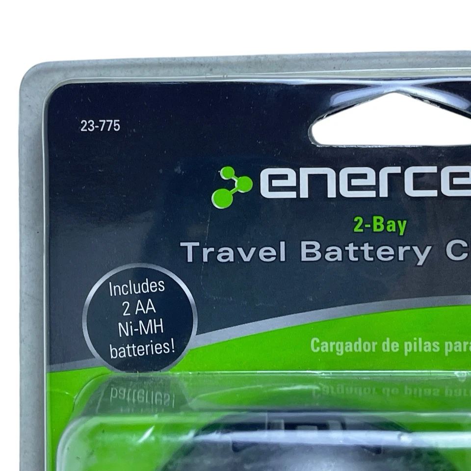 RadioShack Enercell 23-775  2 Bay Travel Battery Charger AA /AAA w/ USB Out Port - Image 4 of 4