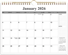 2026 Calendar - 18 Months Calendar 2026-2027 from January 2026 - June 2027 #386 