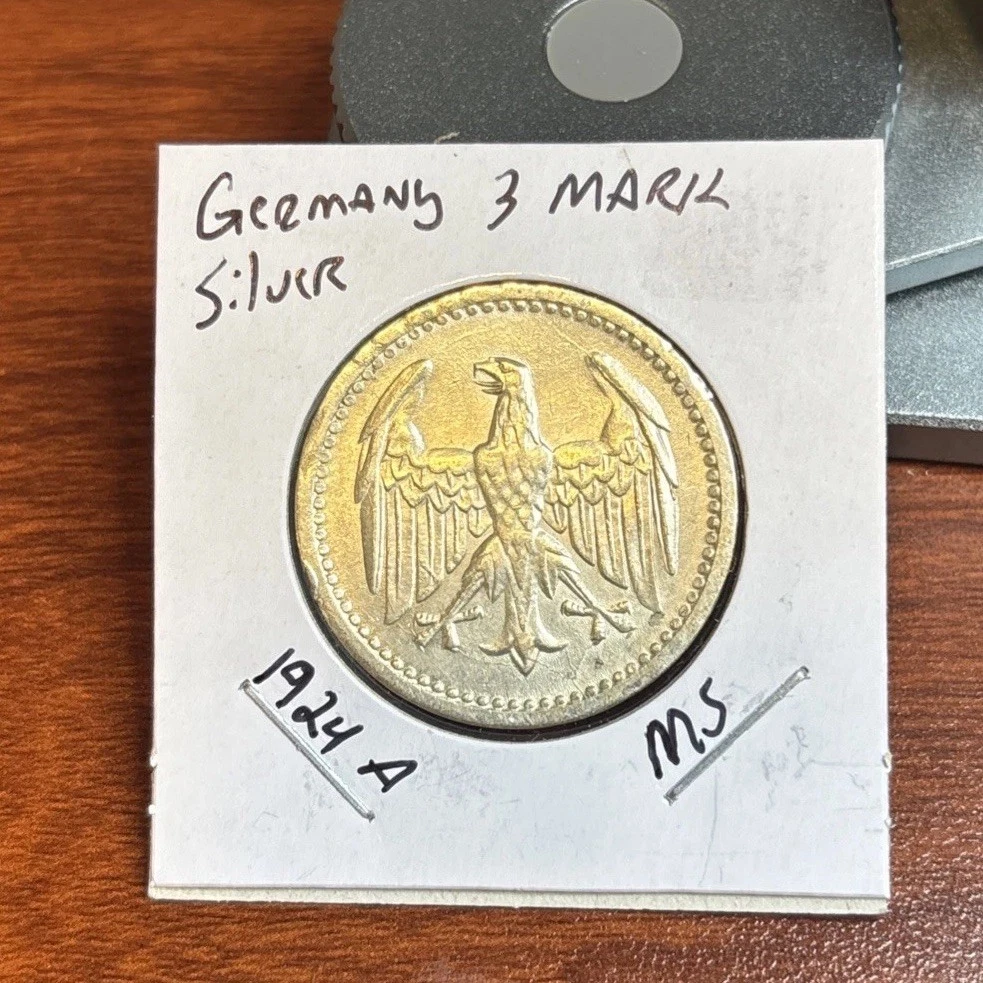 25+ Silver 1924 Year Weimar Coins (1919-1933) for sale | Updated