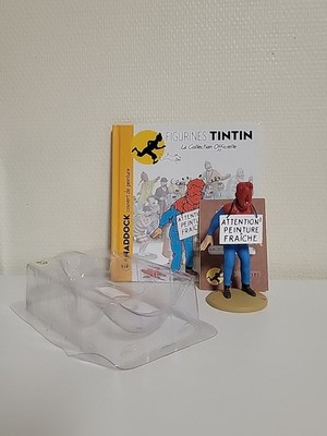 TIM UND STRUPPI FIGUR NR.69 SCHELLFISCH GEMÄLDE ÜBERZOGEN OFFIZIELLE SAMMLUNG  MÄNGEL