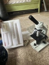 AmScope M-100FL Binocular Microscope Manual And Glass Instruments