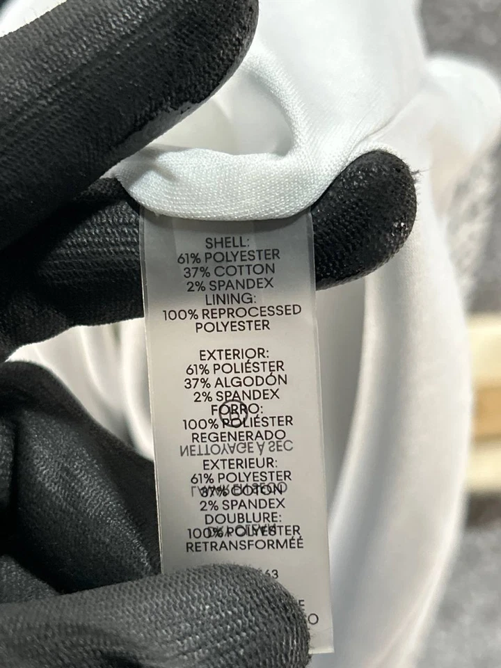 Karl Lagerfeld Dress Womens 8 Gray Black Bodycon - Image 4 of 4