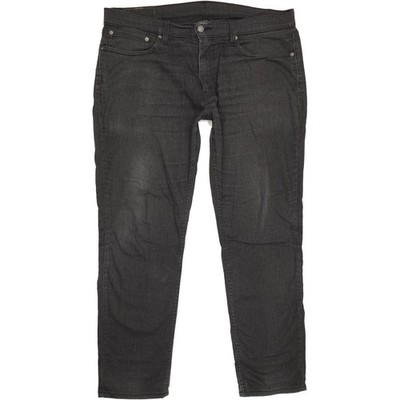Levi's 511 Herren Anthrazit Straight Slim Stretch Jeans W37 L31 (77118)