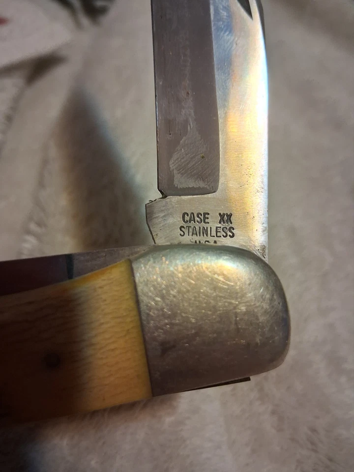 vintage 5265 Case XX pocket knife never been sharpened - Image 4 of 4