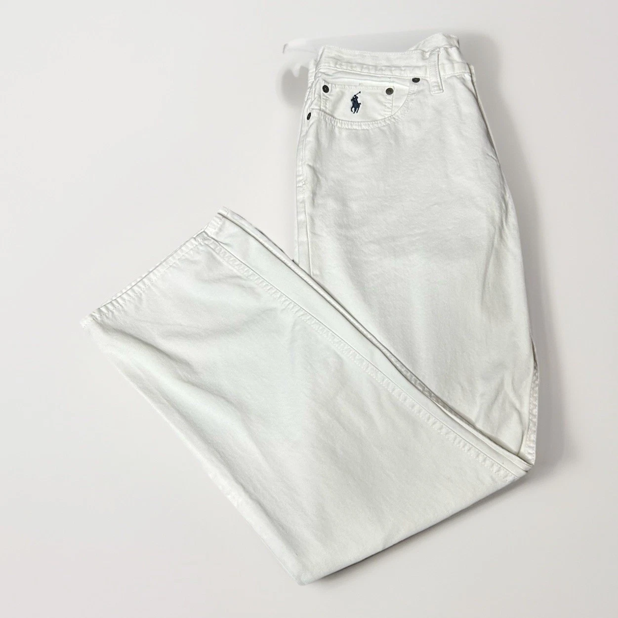 Polo Ralph Lauren White Chino Men’s Size 33/30 Slim Straight