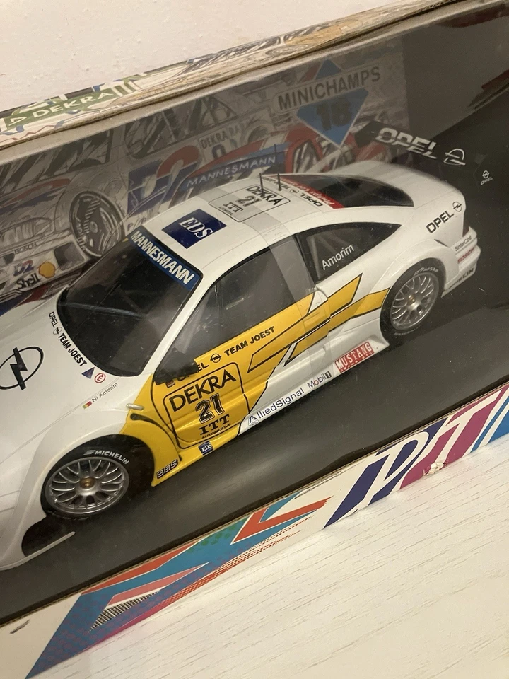 BURAGO / NO/  1/18 UT- OPEL CALIBRA V6 TEAM JOEST N 9 SEASON DTM 1995 - Immagine 3 di 4