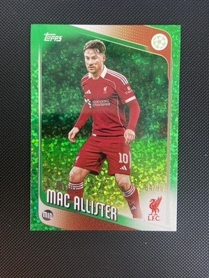 Alexis Mac Allister /99 Topps UCC 2025-26 Liverpool