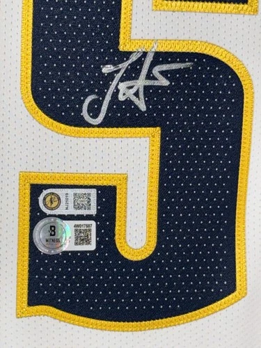 Nikola Jokic Signed Denver Nuggets Nike ADV NBA Authentic Auto Jersey USASM BAS