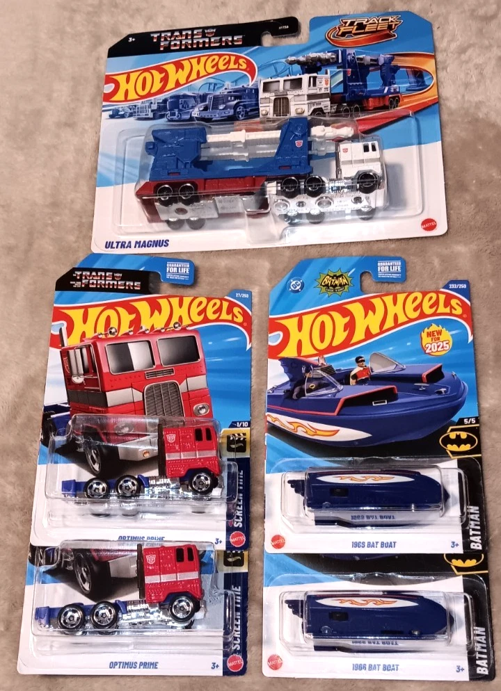 Hot Wheels Transformers Contemporary Manufacture Diecast Cars