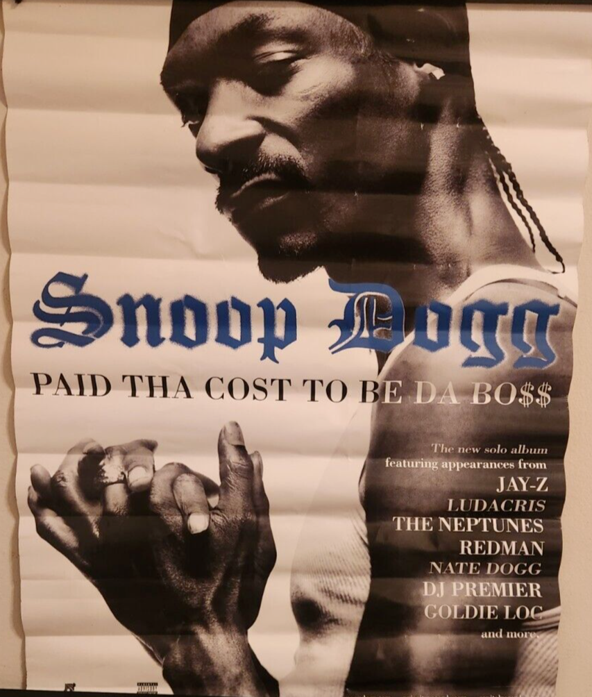 90s vintage poster「Snoop Dogg」 90s vintage poster「Snoop Dogg」