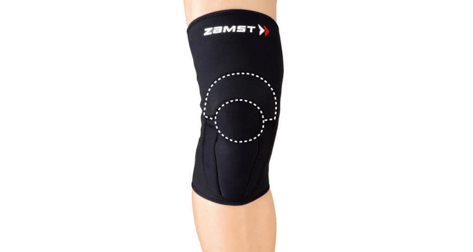 ZAMST ZK-1 Knee Supporter Soft Support [M Size] FedEx/DHL - Image 3 of 4
