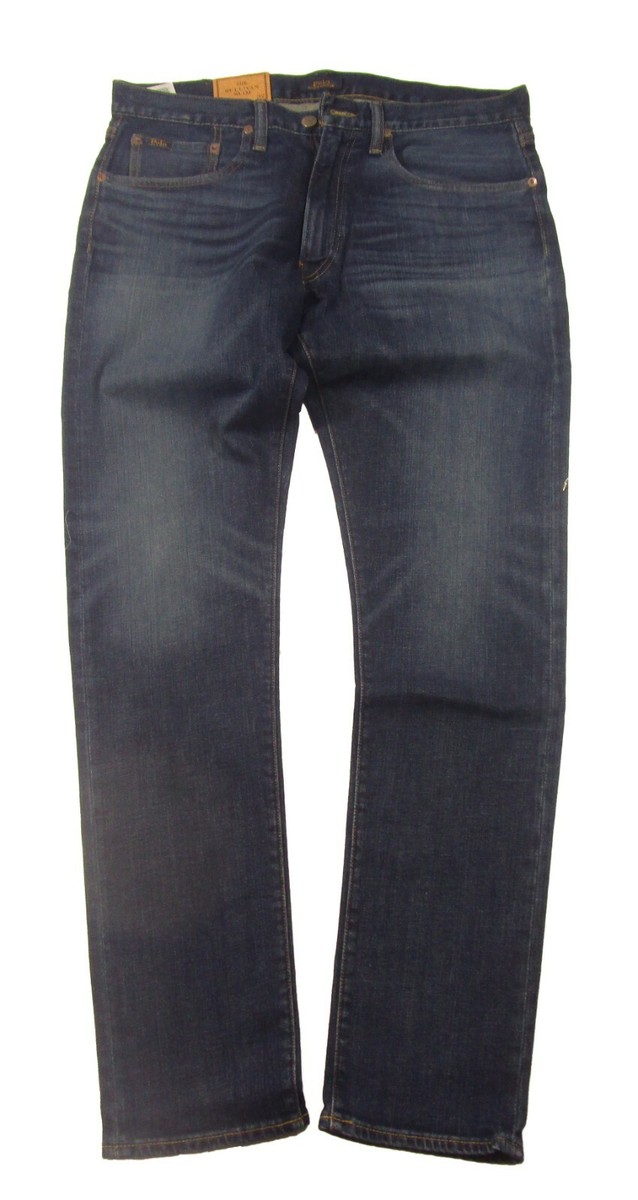 Polo Ralph Lauren Men's Rockford Blue The Sullivan Slim Stretch