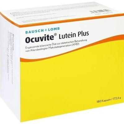 OCUVITE Lutein Plus Kapseln 180St Kapseln PZN 9526620