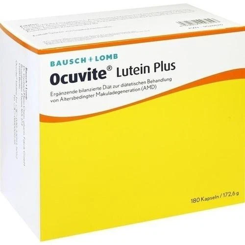 DR. GERHARD MANN OCUVITE Lutein Plus Kapseln 180St Kapseln PZN 9526620