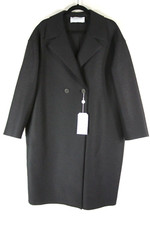 Nwt Harris Wharf London Pressed Wool Double Breasted Coat Size 46it #c3791