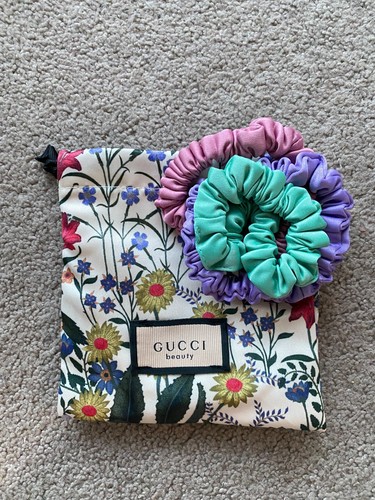 New Gucci Beauty Hair Tie Hair Scrunchies Hair ChouChous Accessories Set of 3 - Bild 2 von 8