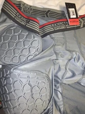 Exxact Sports Elite 5 Pad Adult Girdle for Men with Cup Pocket