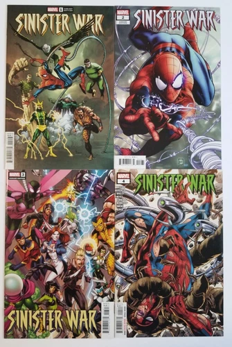 Sinister War #1-4 (2021 Marvel Comics) 1 2 3 4 Complete Mini-Series ~ Variants