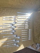 Reed & Barton WAYZATA Stainless Flatware 15 Piece Korea Spoon Fork Knife 