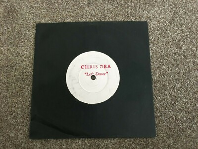 Chris Rea-Let's dance.7'' white label promo.