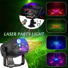 Laser Light Projector 560Patterns LED Stage Lighting RGB Disco Party DJ Lights