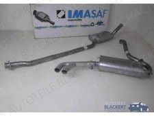 Auspuffset Mitteltopf + Endtopf für Audi Quattro 2.2 (85) 1984-1987