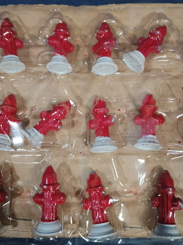 22 Pack Of O Scale Metal  (1:48) Fire Hydrants Model Railroad Diorama O Scale. - Image 3 of 4