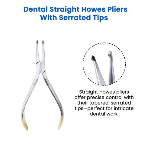 CureMed Orthodontic Pliers How Utility Pliers Straight TC Dental Lab Instruments - Picture 2 of 4