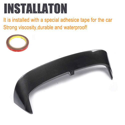 Carbon Dachspoiler Lippe Heckspoiler Heckflügel Passt für VW Golf 7 VII GTI R - Bild 10 von 11