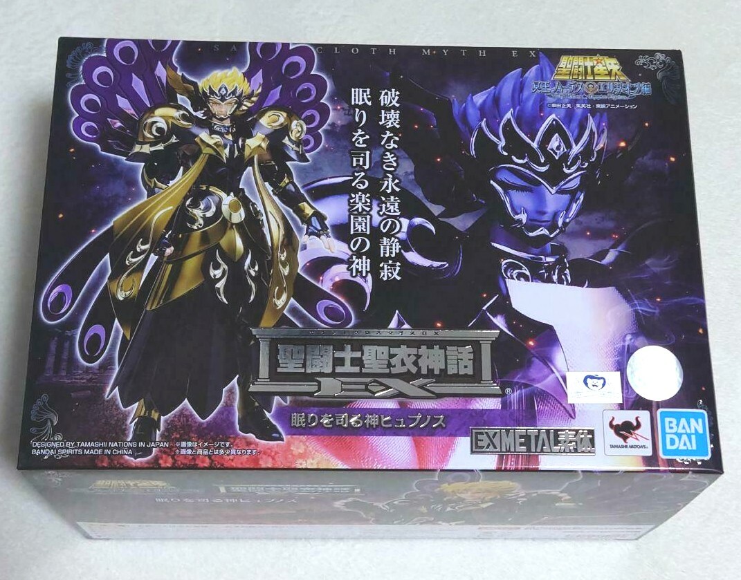SAINT CLOTH MITH EX Hypnos el Dios del Sueño Figura Saint Seiya ESPIRITUS BANDAI
