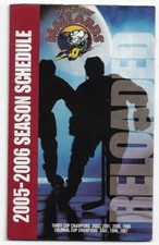 2005-06 Quad City Mallards UHL Hockey Schedule !!! Auto-Owners Insurance