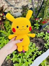 Pokemon Pikachu Crochet Handmade