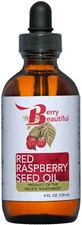 Red Raspberry Seed Oil - Virgin, Unrefined, Cold-Pressed by Berry Beautiful