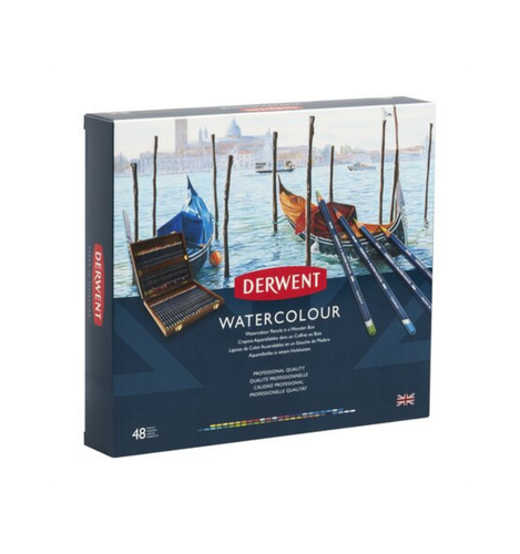 Derwent Pastel | Set 48 Matite Colorate | Disegnare | Custodia in legno | Nuovo - Foto 3 di 4