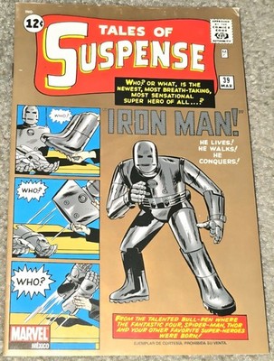 SCARCE Tales Suspense 39 MX Televisa 1st App Iron Man Kirby Bronze