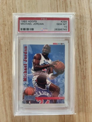 Michael Jordan PSA 10 Graded Basketball Trading Cards for sale | eBay