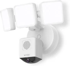 Wyze WYZECFLP 3000 Lumen LEDs 2k HD Outdoor Wi-Fi Floodlight Security Camera,