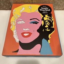 Andy Warhol Marilyn Monroe Paint By Number Kit by Galison 1962 Art Piece NIB New