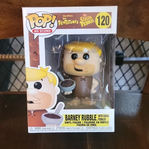 Funko Pop! Vinyl Barney Rubble The Flintstones Ad Icons #120 Figure