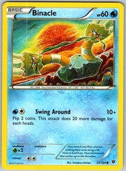 Binacle 22/124 Fates Collide Common Pokémon Card