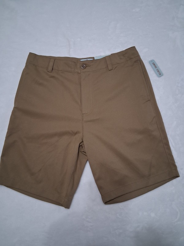 Boys Class /Club Adjustable Wasit Moisture Wicking Size 18 Brown 