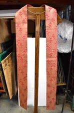 Used Red Stole for your Vestment, Clean! (#1892) Chalice Co.